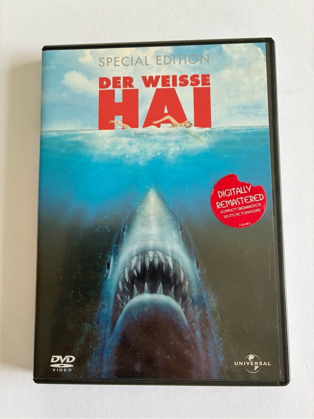 JAWS IN GERMAN DVD